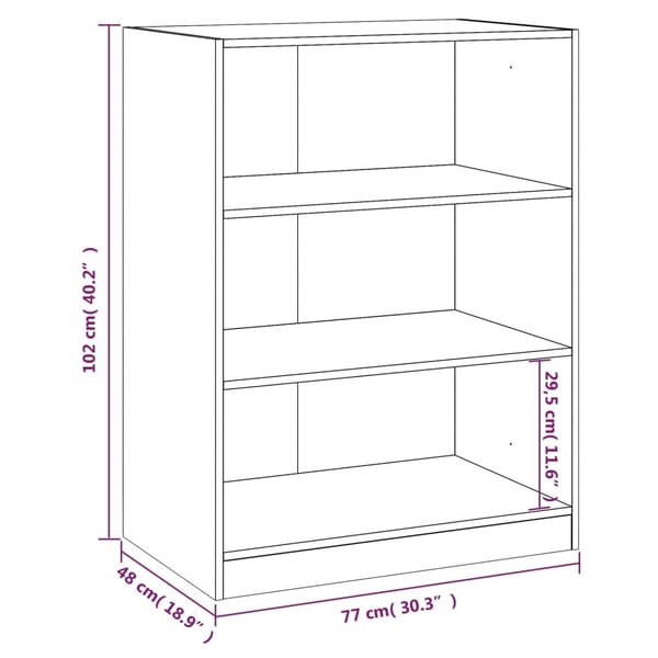 vidaXL Vaatekaappi musta 77x48x102 cm lastulevy