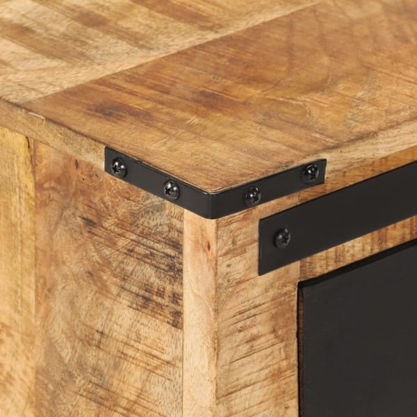 vidaXL Nattbord 45x40x45 cm heltre mango