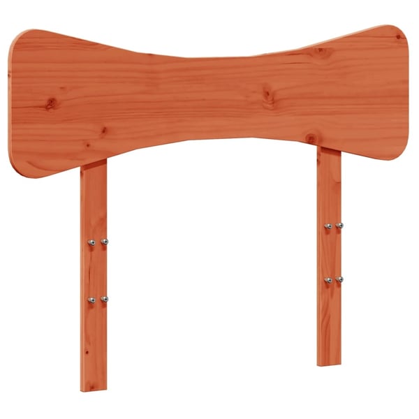 vidaXL Hodegavl voksbrun 100 cm heltre furu