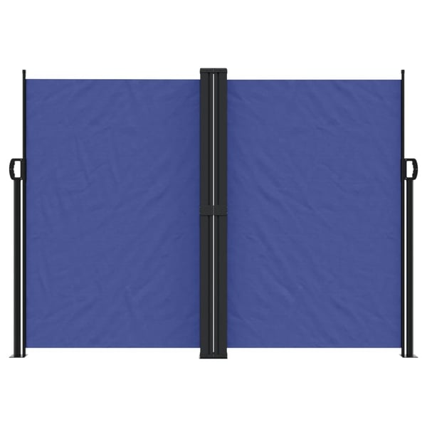 vidaXL Uttrekkbar sidemarkise 180x1000 cm blå