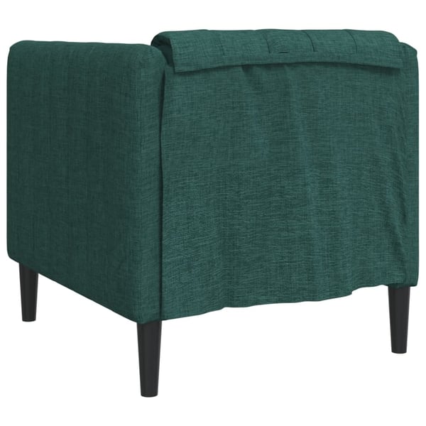 vidaXL sofastol stof mørkegrøn
