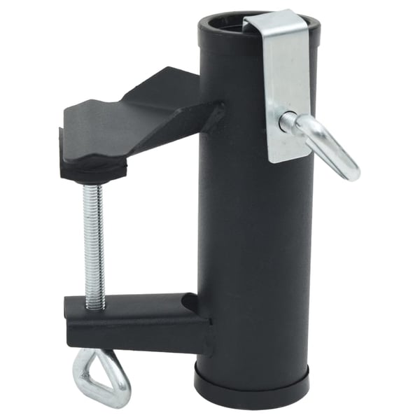 vidaXL Parasollklemmer for balkong 2 stk 25-38 mm stål