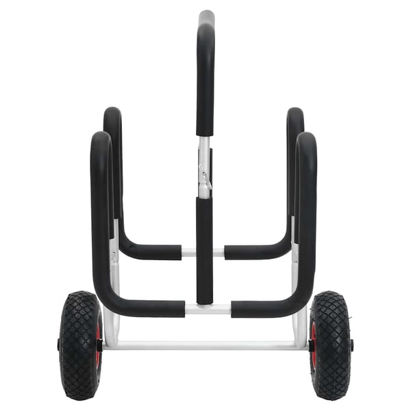 vidaXL SUP Trolley til 2 surfbrætter 90 kg aluminium