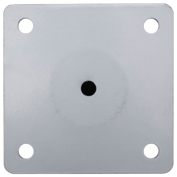 vidaXL Parasollfot for Ø38/48 mm stang sølv stål