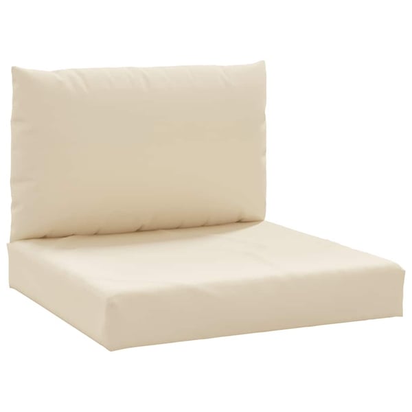 vidaXL pallehynder 2 stk. oxfordstof beige