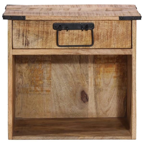vidaXL Nattbord 40x30x37 cm heltre mango