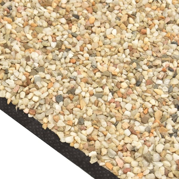 vidaXL Steinfolie naturlig sand 700x60 cm