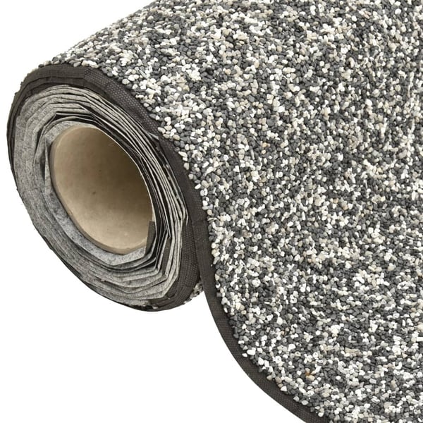 vidaXL Soravuoraus harmaa 200x40 cm