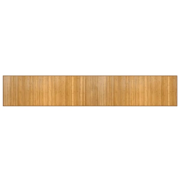 vidaXL matto suorakaide luonnollinen 70x400 cm bambu