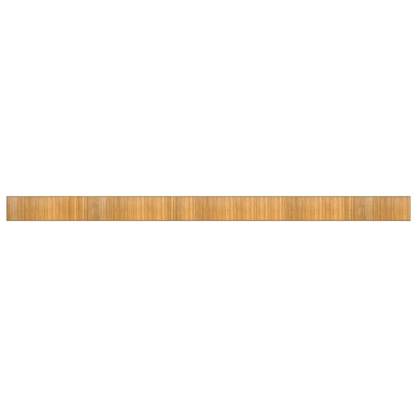 vidaXL Matto suorakaide luonnollinen 60x1000 cm bambu