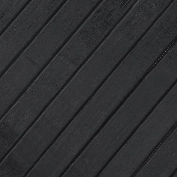 vidaXL Matta rektangulär grå 100x500 cm bambu