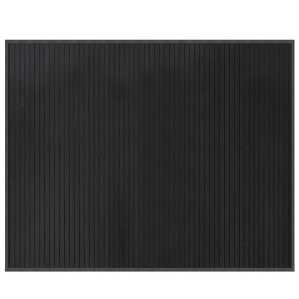 vidaXL Matta rektangulär grå 80x100 cm bambu