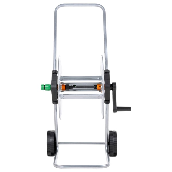 vidaXL Slangetrommelvogn for 50 m 1/2" eller 35 m 3/4" slange stål