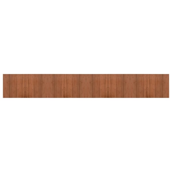 vidaXL Matto suorakaide ruskea 60x400 cm bambu
