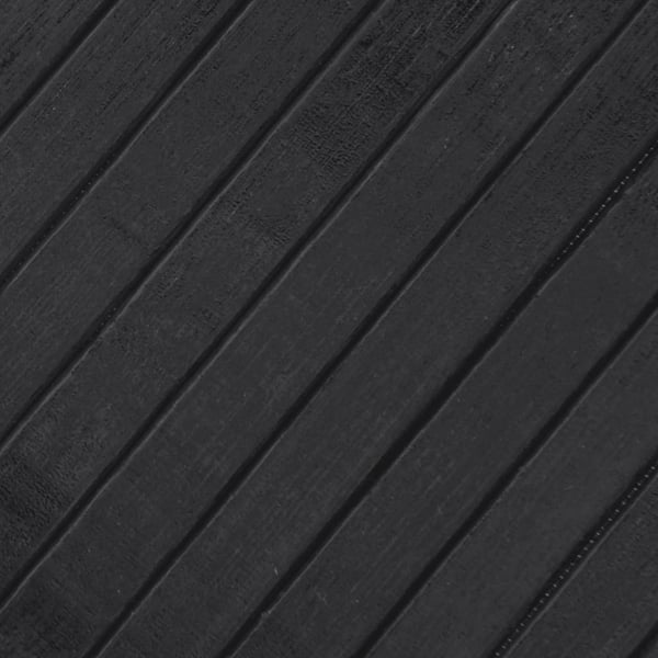 vidaXL Matto neliö harmaa 100x100 cm bambu