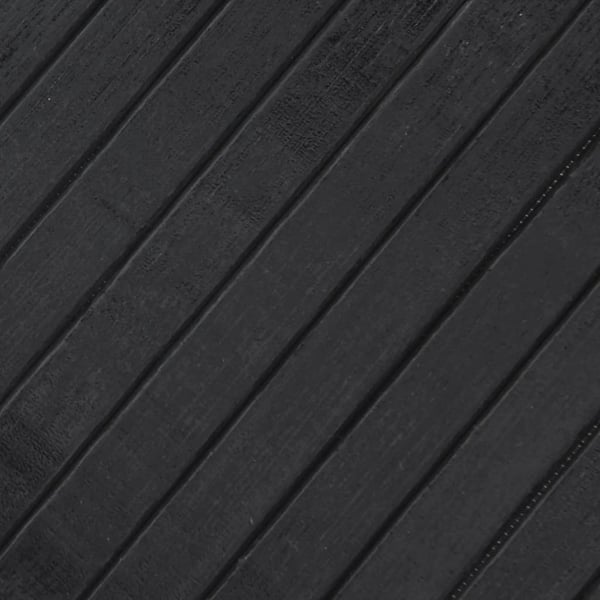 vidaXL Matto suorakaide harmaa 100x300 cm bambu