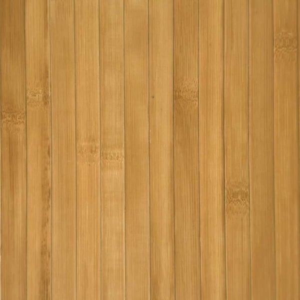 vidaXL Teppe rektangulær naturell 60x200 cm bambus