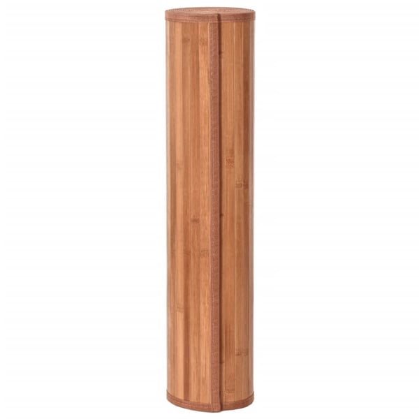 vidaXL Matto suorakaide ruskea 60x1000 cm bambu