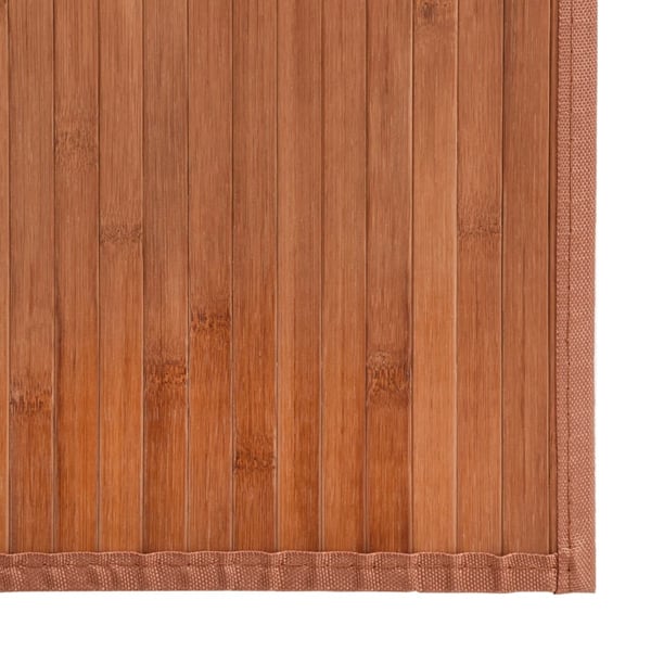 vidaXL Matto suorakaide ruskea 60x1000 cm bambu