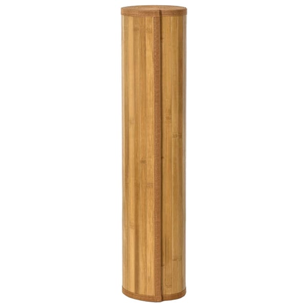 vidaXL Teppe rektangulær naturell 100x300 cm bambus