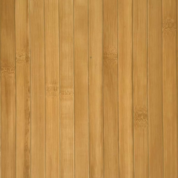 vidaXL Matta rektangulär naturlig 60x100 cm bambu