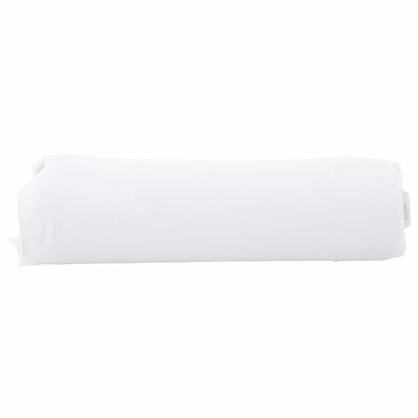 vidaXL Geotextilmembran hvit 1x50 m polyesterfiber