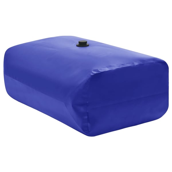 vidaXL Vanntank med kran sammenleggbar 1500 L PVC