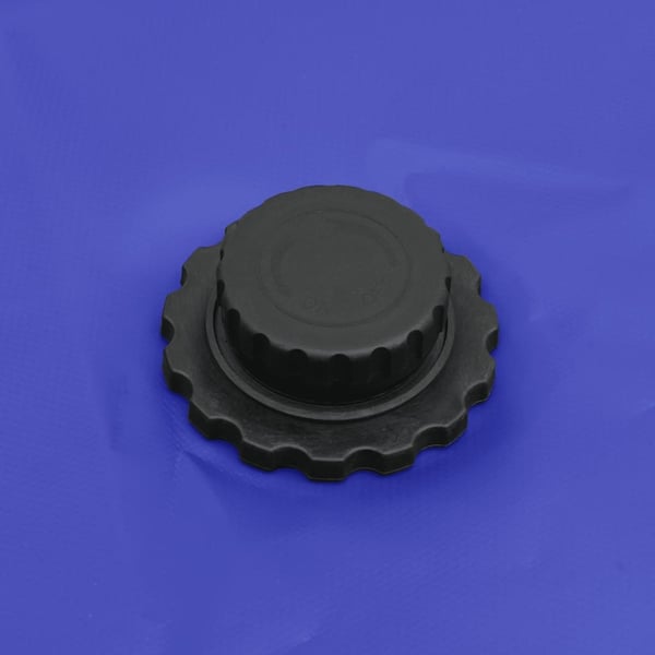 vidaXL Vanntank med kran sammenleggbar 1500 L PVC
