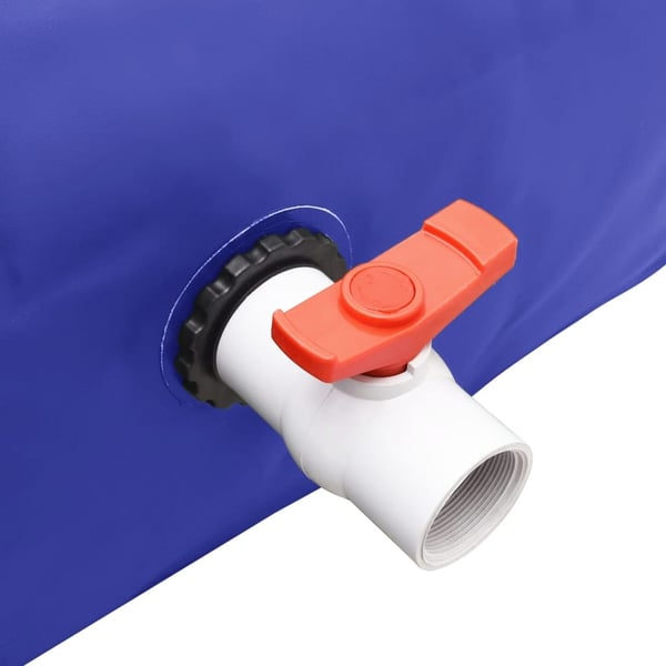 vidaXL Vanntank med kran sammenleggbar 5000 L PVC