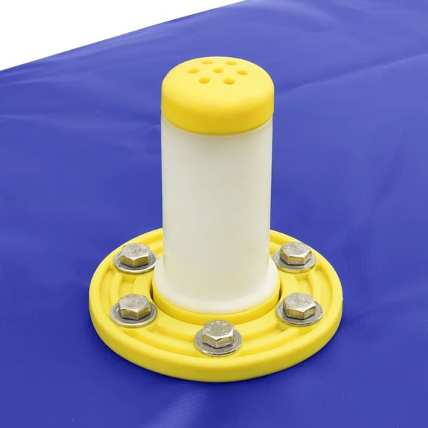 vidaXL Vanntank med kran sammenleggbar 5000 L PVC