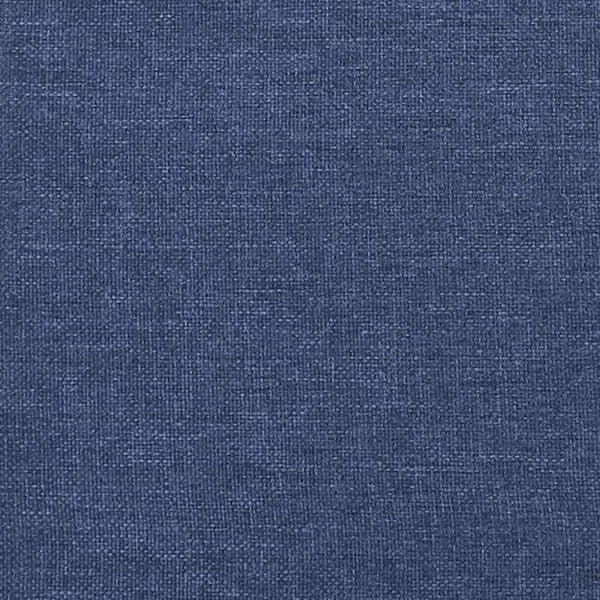 vidaXL sengeramme uden madras 120x190 cm stof blå