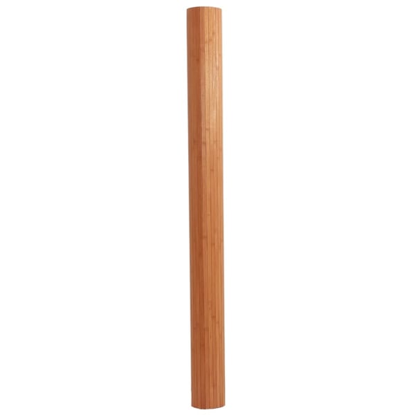 vidaXL Matta rektangulär brun 80x300 cm bambu