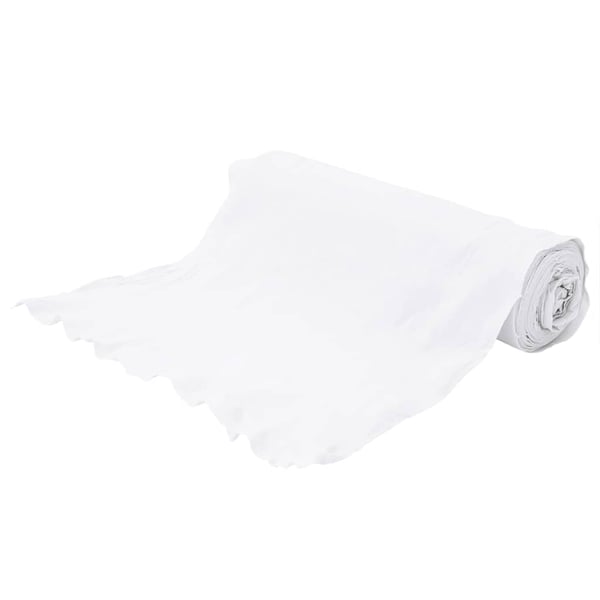 vidaXL ukrudtsdug 1x10 m polyesterfibre hvid