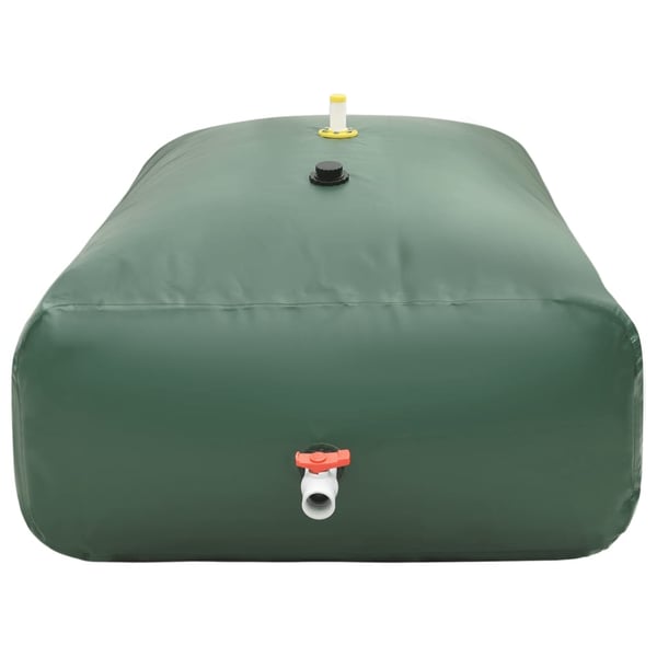 vidaXL Vanntank med kran sammenleggbar 5000 L PVC