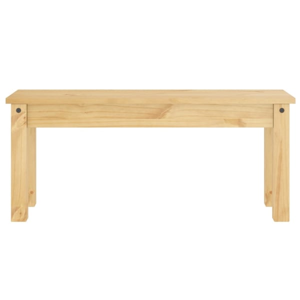 vidaXL Spisebenk PANAMA 105x30x45 cm heltre furu