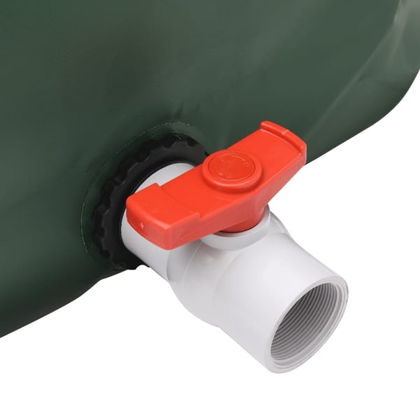 vidaXL vandtank med hane sammenfoldelig 1000 l PVC