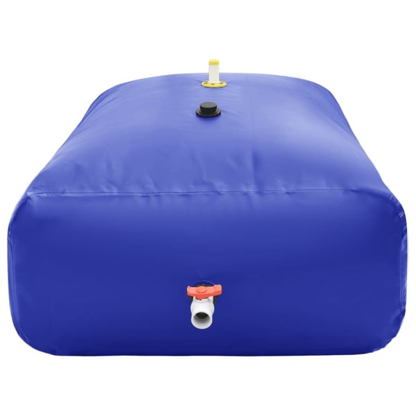 vidaXL Vanntank med kran sammenleggbar 2100 L PVC