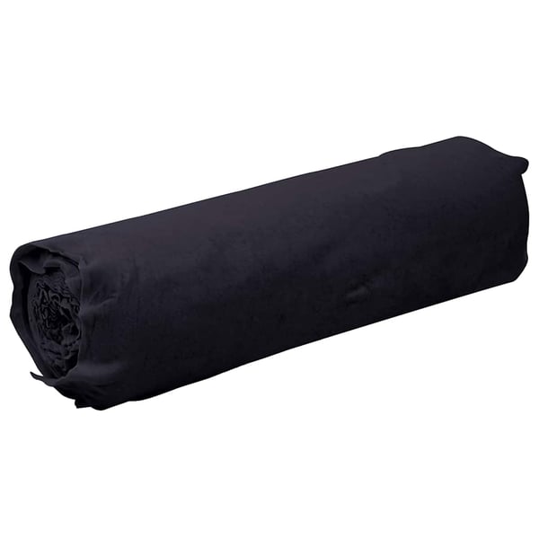 vidaXL Geotextilmembran svart 1x50 m polyesterfiber