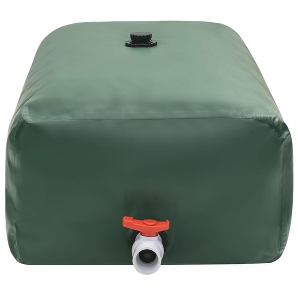 vidaXL Vanntank med kran sammenleggbar 670 L PVC
