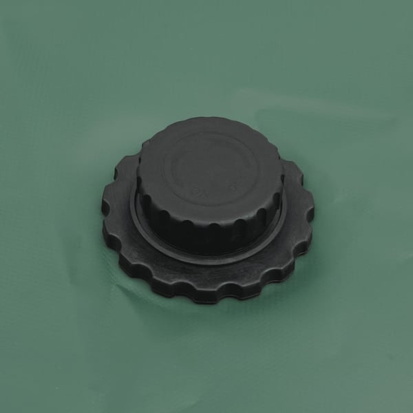 vidaXL Vanntank med kran sammenleggbar 670 L PVC