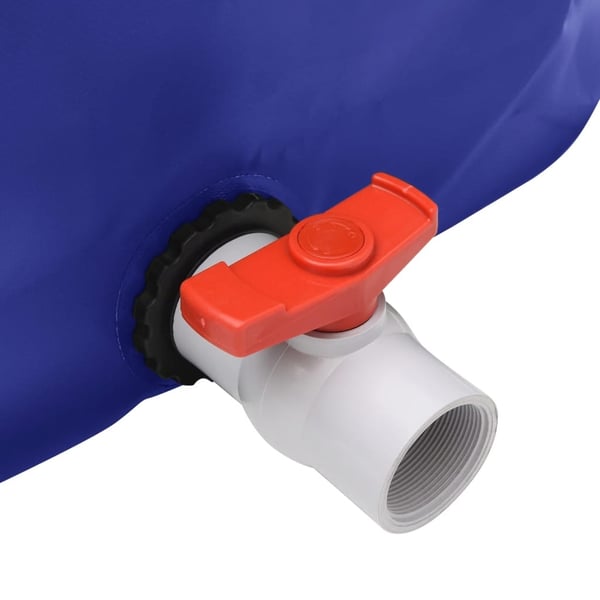 vidaXL Vanntank med kran sammenleggbar 500 L PVC