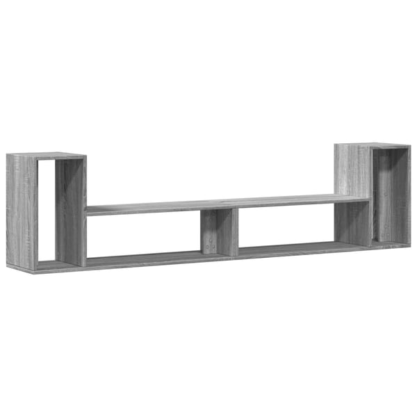 vidaXL TV-benker 2 stk grå sonoma 100x30x50 cm konstruert tre