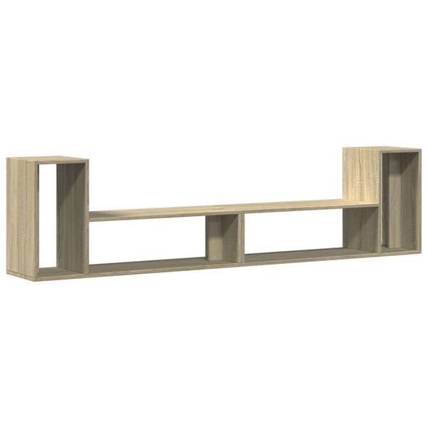 vidaXL TV-benker 2 stk sonoma eik 100x30x50 cm konstruert tre