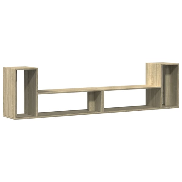 vidaXL TV-benker 2 stk sonoma eik 100x30x50 cm konstruert tre