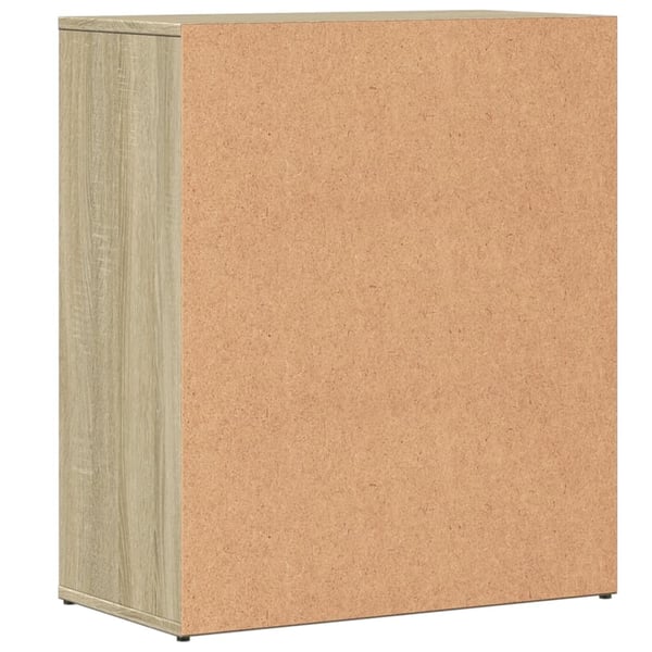 vidaXL Skjenk sonoma eik 60x31x70 cm konstruert tre