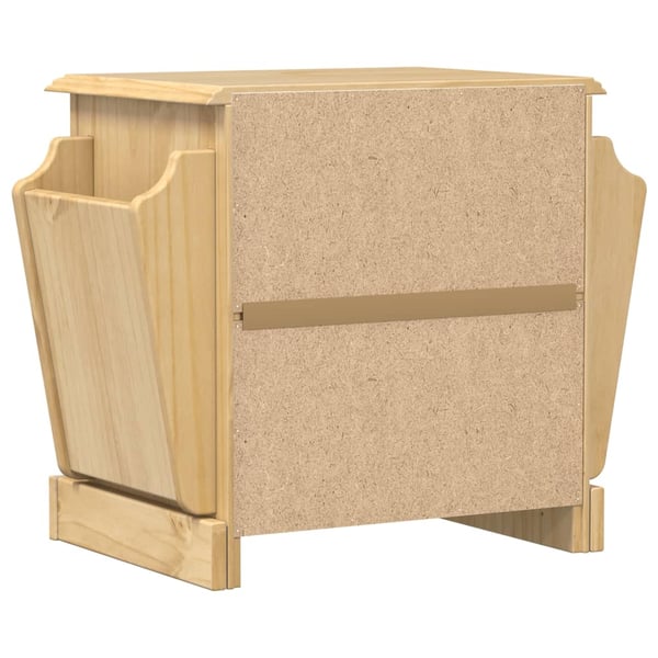 vidaXL Nattbord Corona 45x35x47,5 cm heltre furu