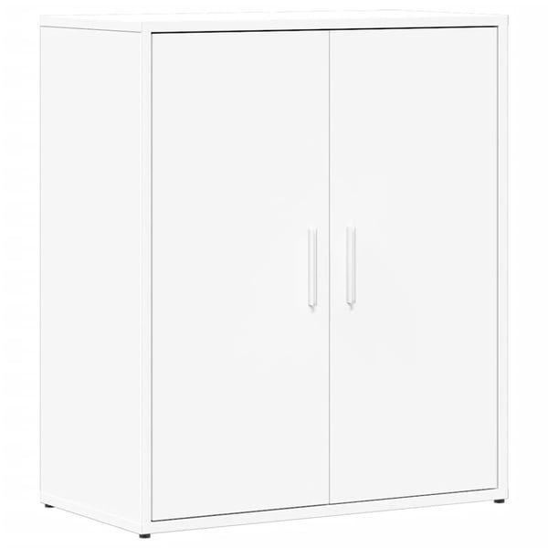 vidaXL Skjenker 2 stk hvit 60x31x70 cm konstruert tre