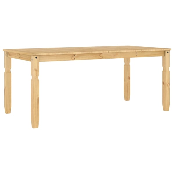 vidaXL Spisebord Corona 180x90x75 cm heltre furu