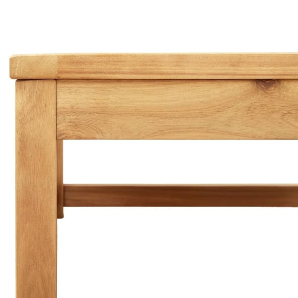 vidaXL loungesæt til haven 5 dele med hynder massivt akacietræ