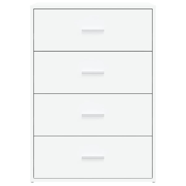 vidaXL Skjenker 2 stk hvit 60x31x84 cm konstruert tre